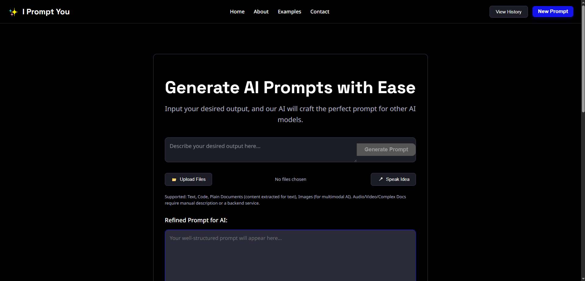 I Prompt You